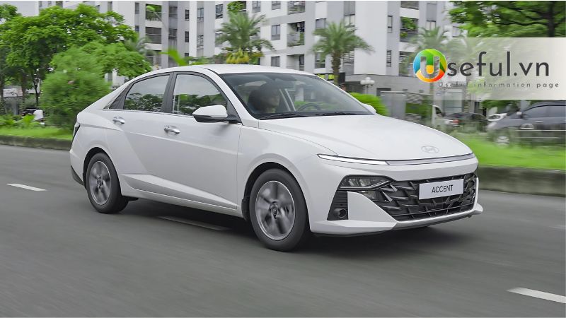 Động cơ vận hành và trang bị an toàn Hyundai Accent 2025