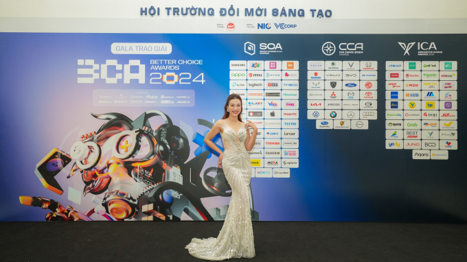 Thảm đỏ Better Choice Awards 2024: Á hậu Hoàng Oanh, Trang Pháp khoe "visual" cực sáng - Ảnh 6.