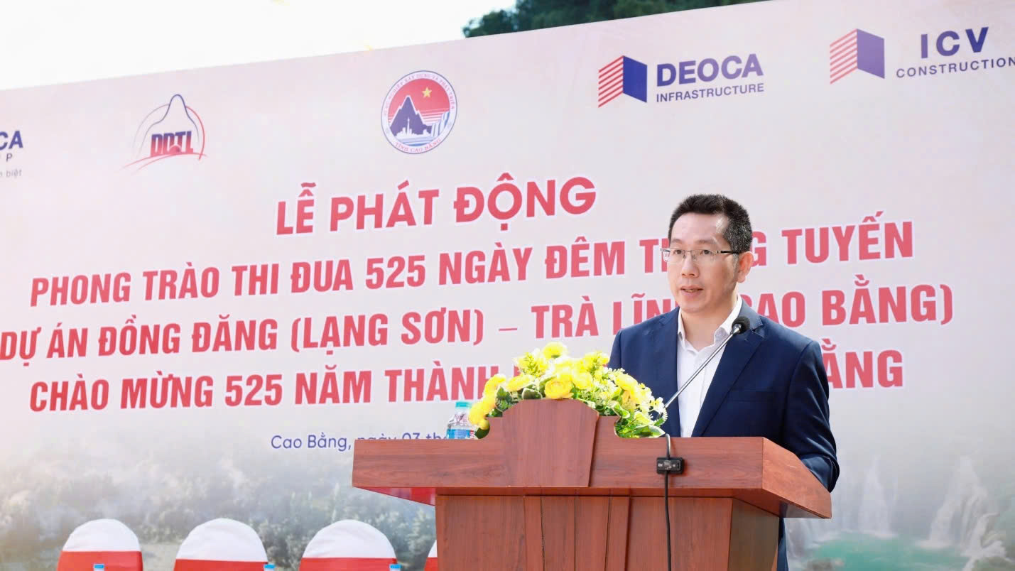 Thi đua 525 ngày đêm thông xe cao tốc Đồng Đăng - Trà Lĩnh- Ảnh 2.