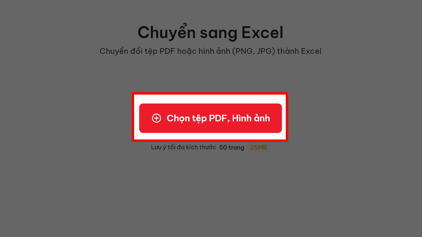 Cách chuyển ảnh thành bảng Excel