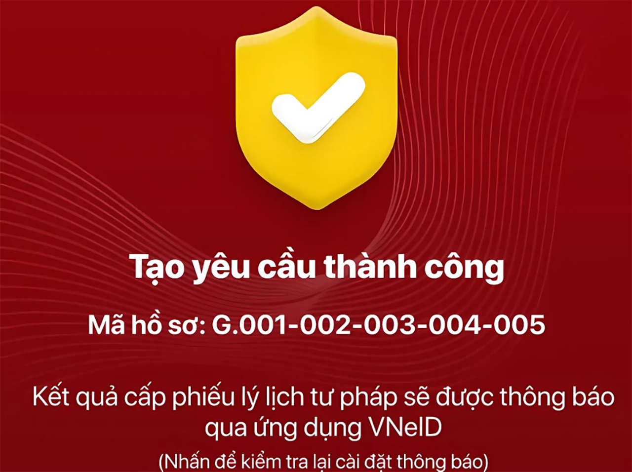 Cách đăng ký cấp phiếu lý lịch tư pháp online trên VNeID