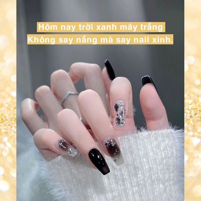 Các câu stt làm nail xinh khá hay khi quảng cáo