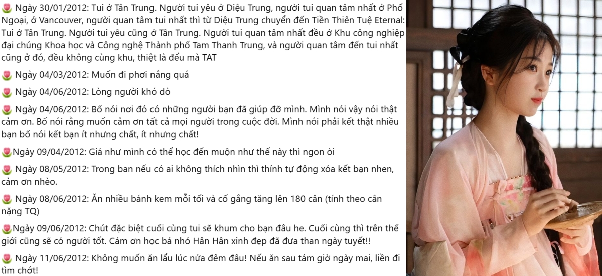 Bản nhật ký đang viral khắp Trung Quốc - Ảnh 4.