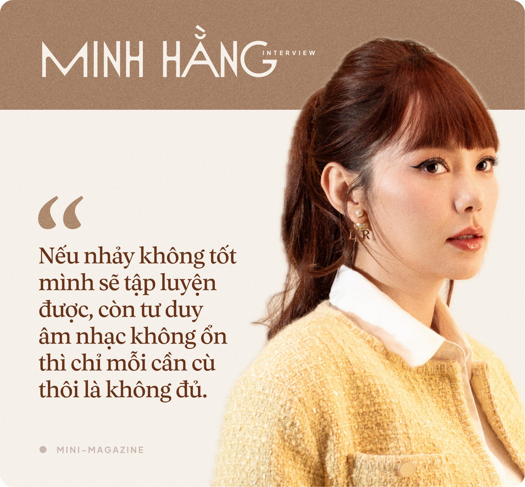 Minh Hằng: "Phần thi của tôi ai cũng khen đẹp, ca sĩ mà khen đẹp vậy hát không ok hả?" - Ảnh 4.