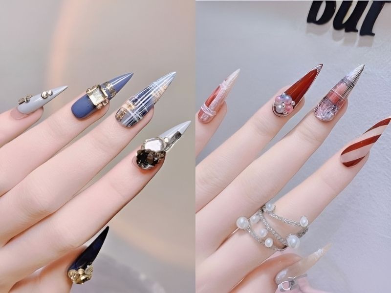 Giới thiệu những mẫu nail Tết 2025 độc đáo