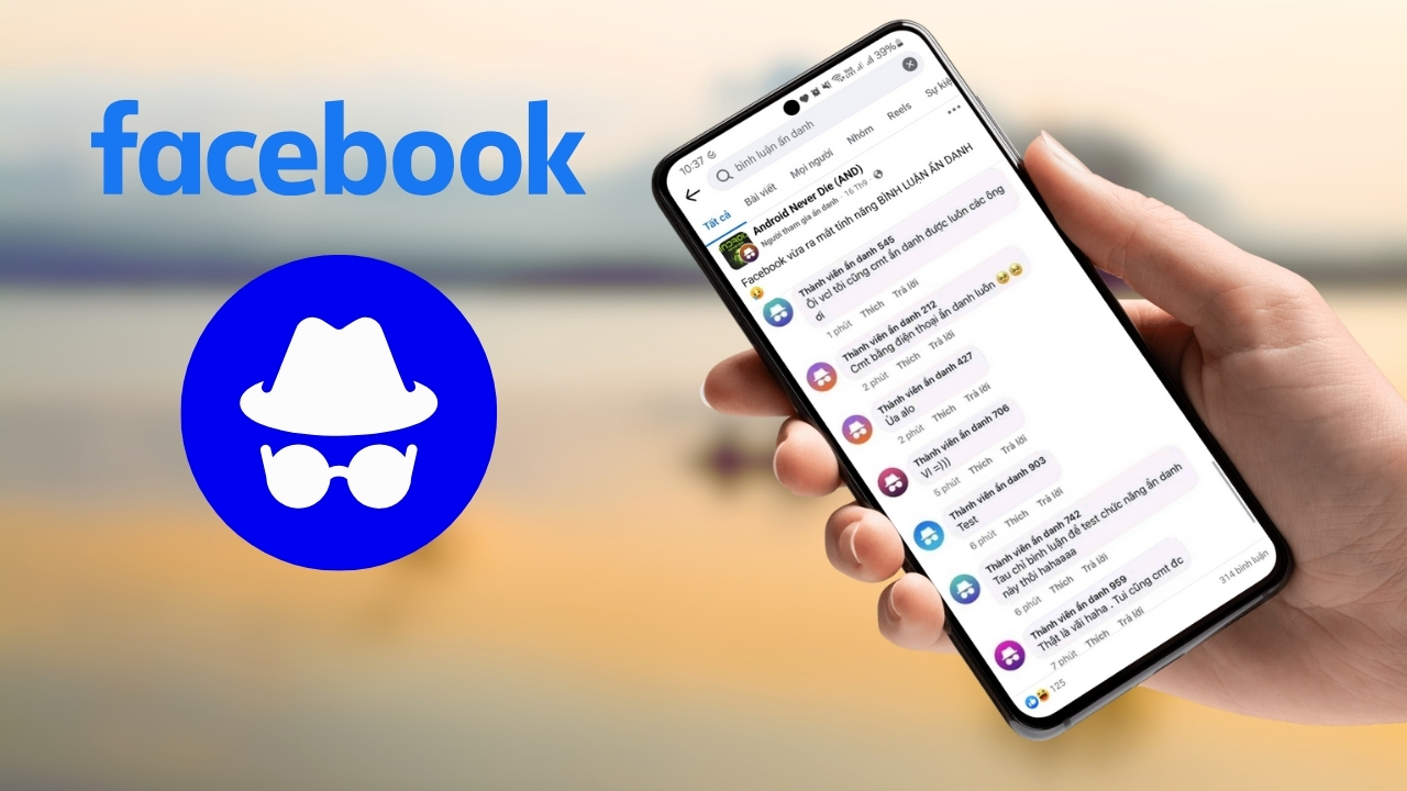 Cách bình luận ẩn danh trên Facebook