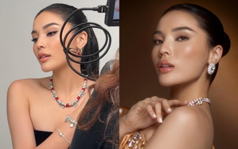 Kỳ Duyên chễm chệ xuất hiện trên trang Miss Universe, cho đối thủ