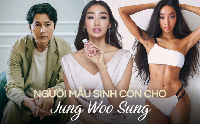 Người mẫu sinh con cho Jung Woo Sung là ai?