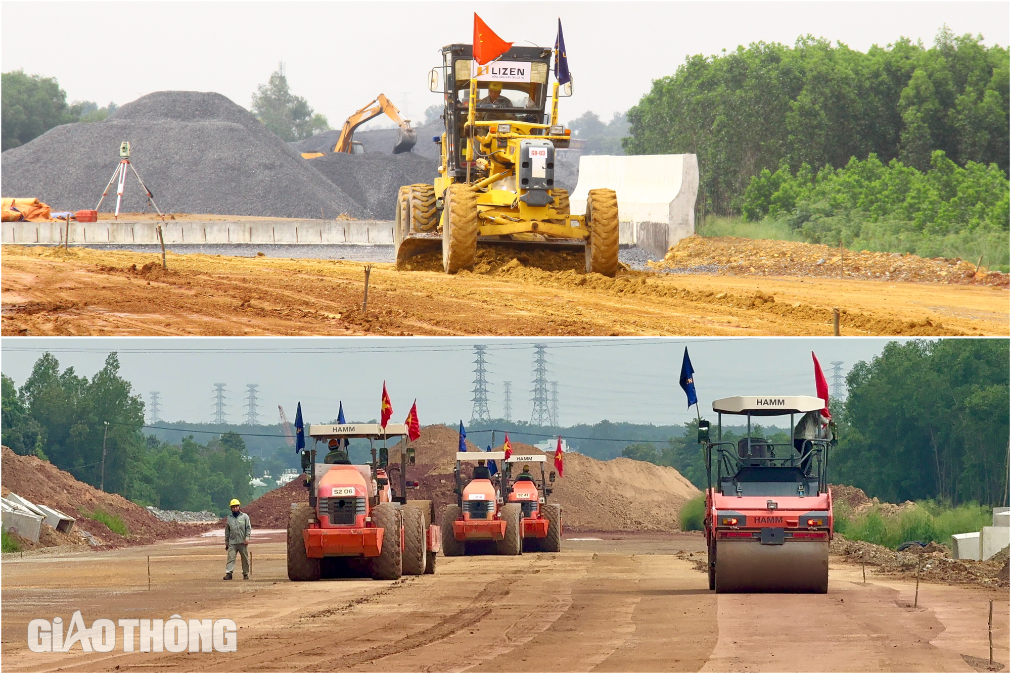 Kỹ sư, công nhân tận dụng từng mét đất để đua tiến độ cao tốc Biên Hoà - Vũng Tàu- Ảnh 5.