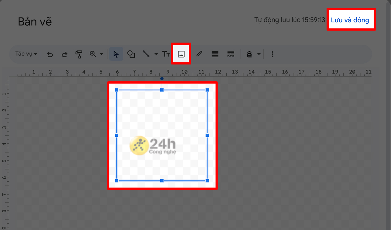 Cách chèn watermark vào Google Sheet