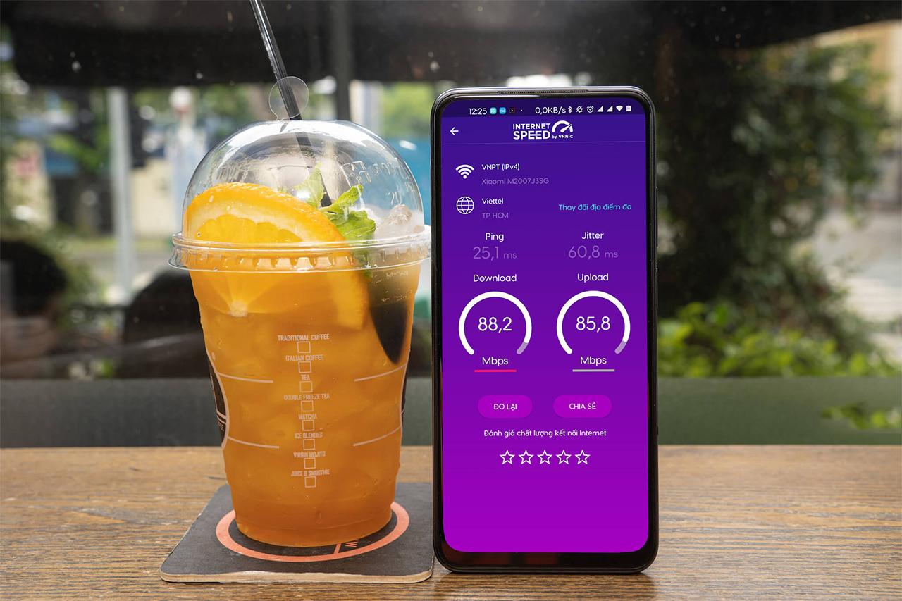 Cách kiểm tra tốc độ mạng trên điện thoại