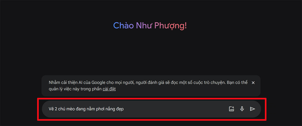 Cách tạo ảnh miễn phí bằng Imagen 3 trên Google Gemini