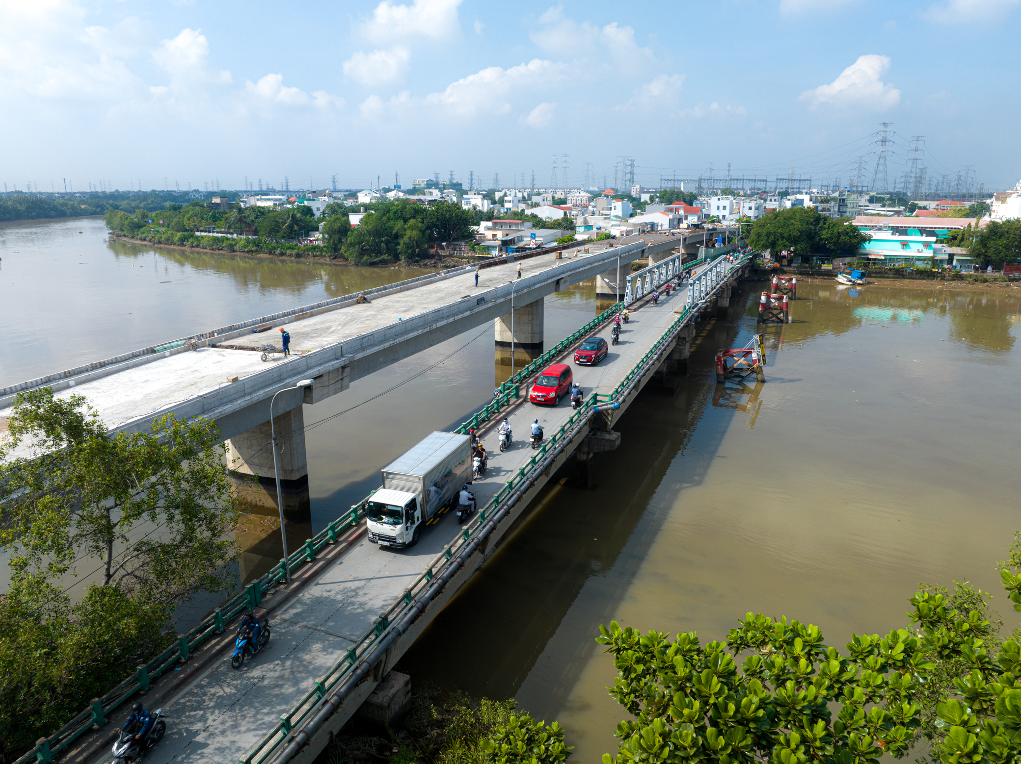 Cận cảnh cầu Phước Long sắp thông xe sau nhiều năm lỡ hẹn- Ảnh 12.