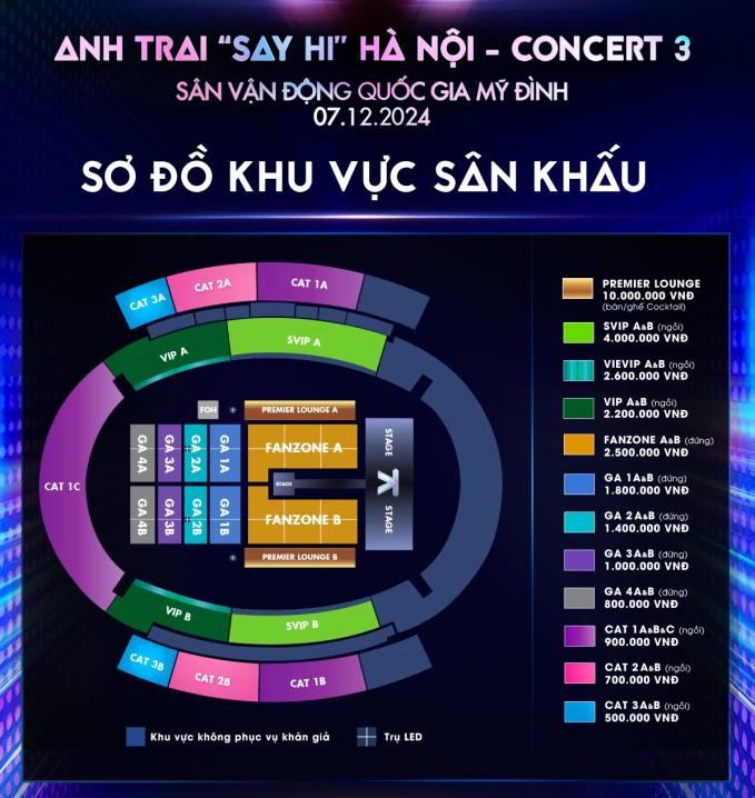 HOT: Anh Trai Say Hi công bố concert 4 giữa đêm khuya, liệu có phải Hà Nội? - Ảnh 3.