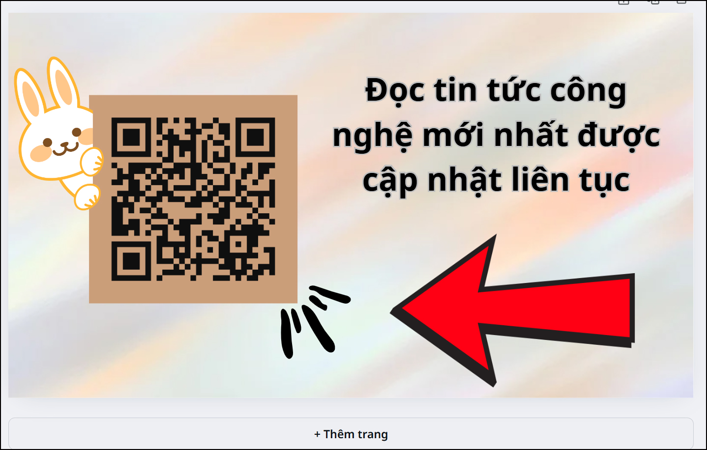 Cách tạo mã QR code trong Canva