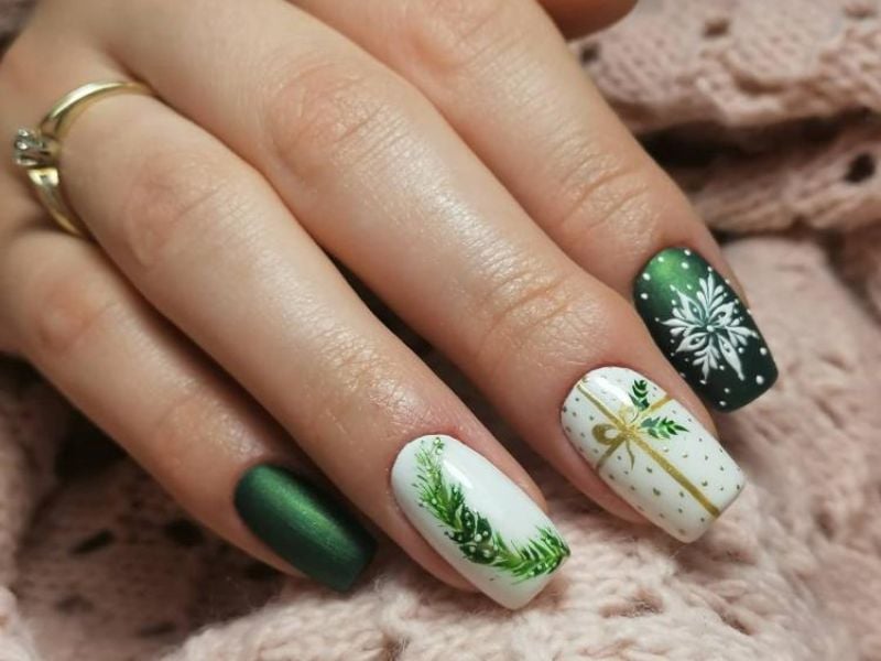 Tuyển tập những mẫu nail noel lôi cuốn mang lại một nét độc đáo của giới trẻ