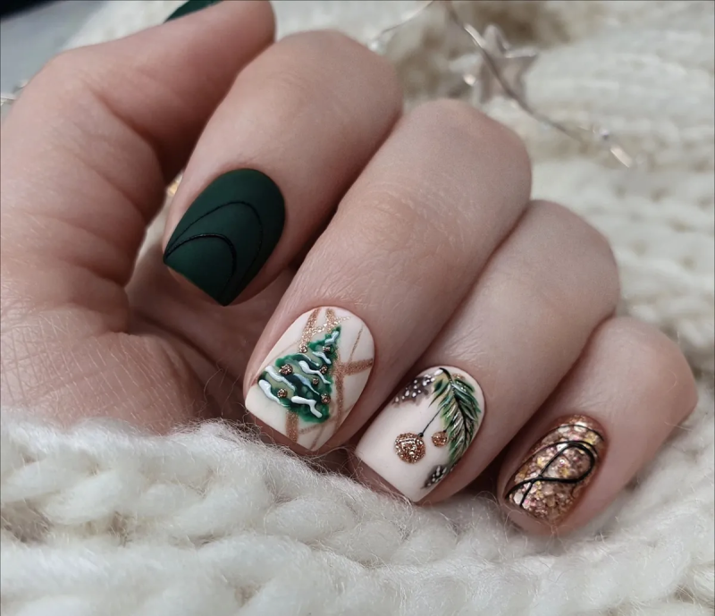 Top 5 mẫu nail noel đẹp đơn giản có thể làm tại nhà