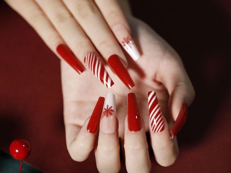 Tuyển tập những mẫu nail noel lôi cuốn mang lại một nét độc đáo của giới trẻ