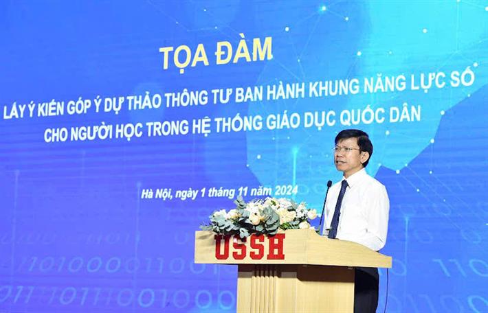 Đáp ứng tiêu chuẩn toàn cầu nhờ khung năng lực số cho người học- Ảnh 2.