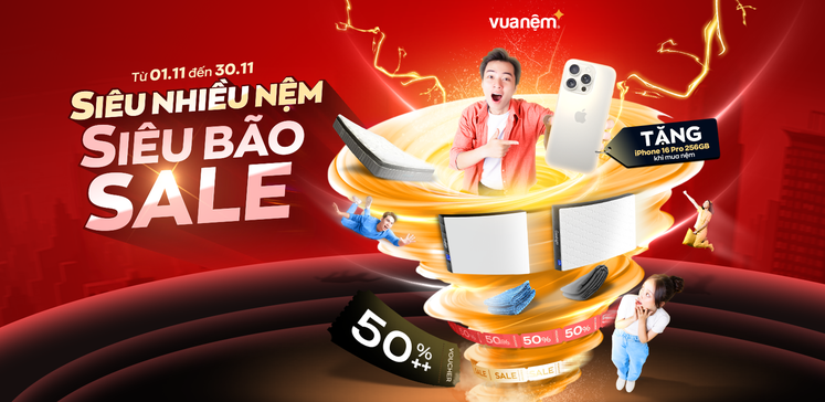 Siêu bão SALE tháng 11