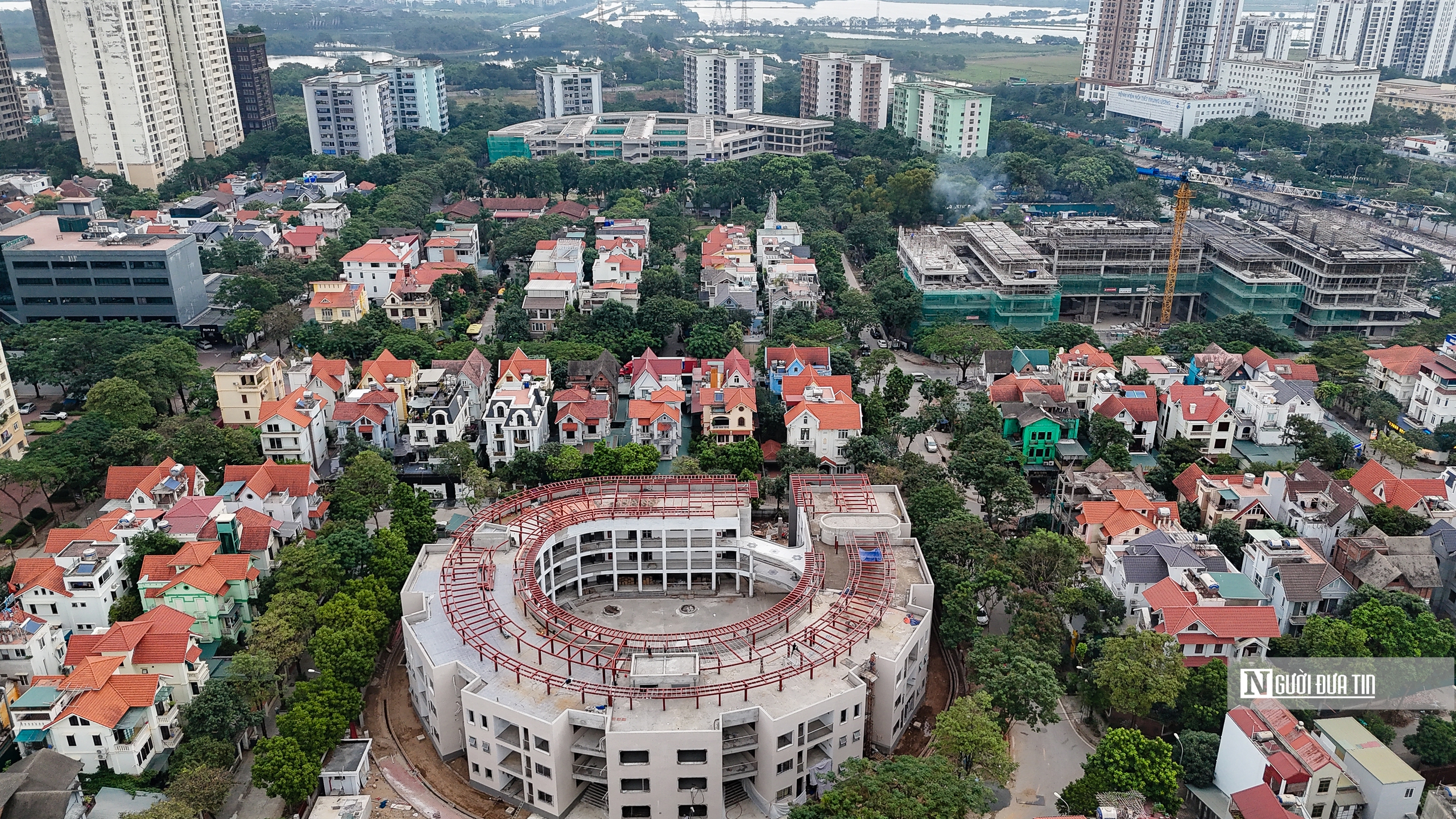 4 trường học trăm tỷ đồng loạt thành hình chỉ trong một phường ở Hà Nội- Ảnh 2.