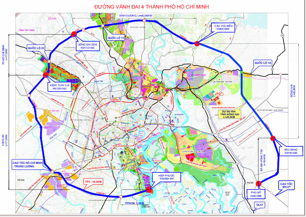 Dự án đường Vành đai 4 TP.HCM có thể khởi công đầu năm 2026- Ảnh 2.