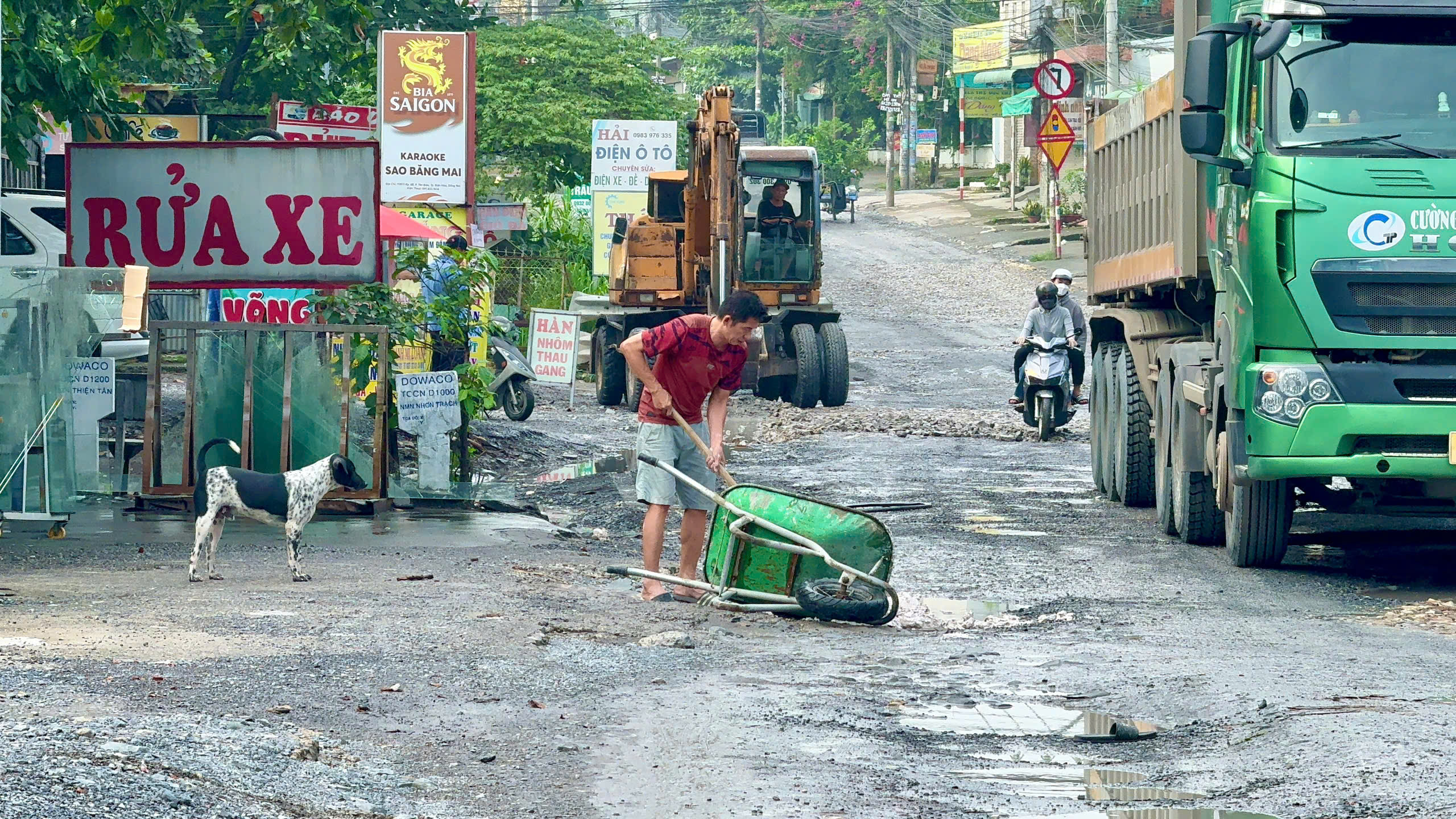 Tách đường Nhà máy nước Thiện Tân khỏi BOT 768, bắt đầu nâng cấp toàn tuyến- Ảnh 2.