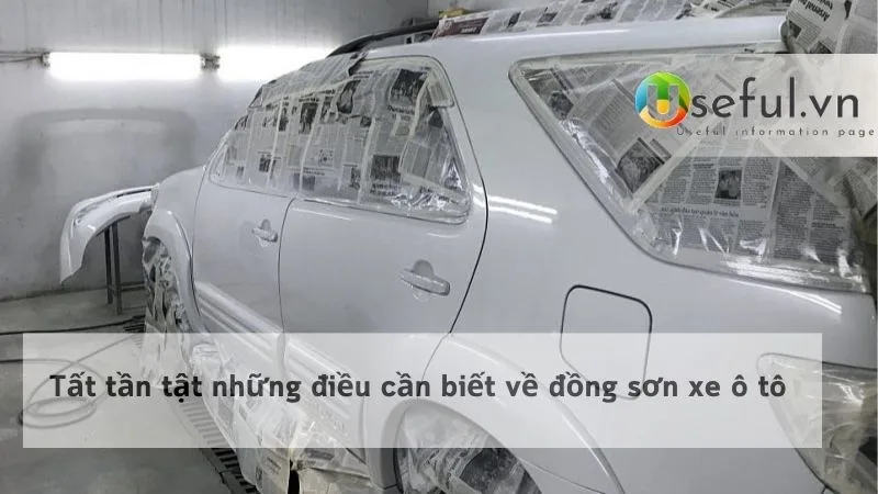 Tất tần tật những điều cần biết về đồng sơn xe ô tô