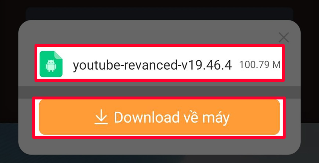 Cách tải YouTube Revanced 19.46.41