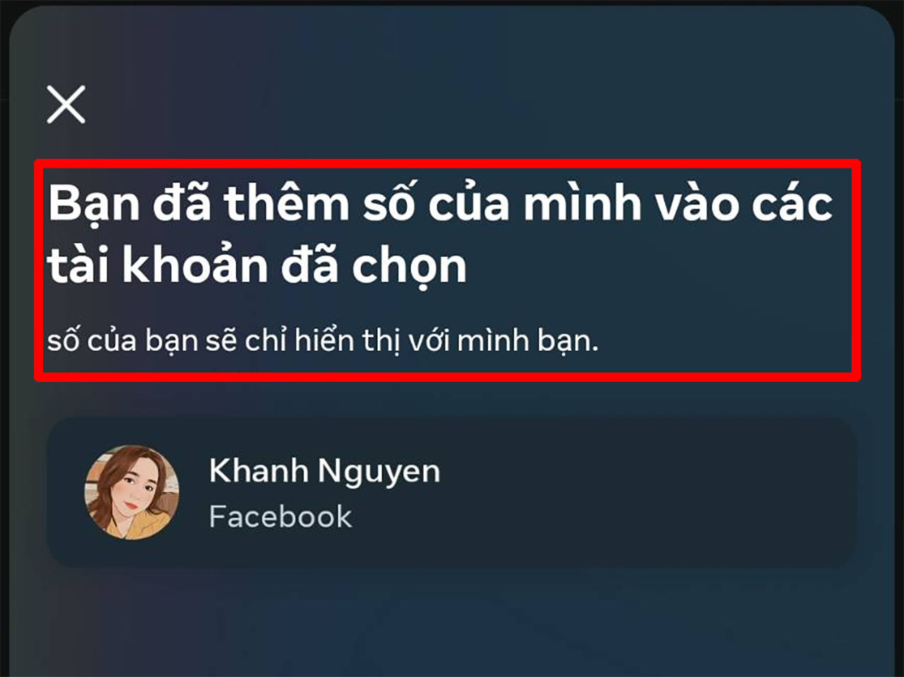 Cách xác thực số điện thoại cho tài khoản Facebook