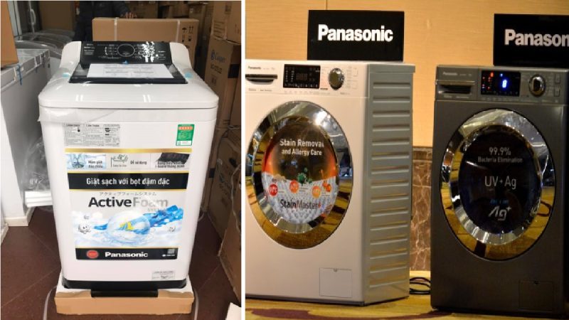 Có nên mua máy giặt Panasonic không? Các loại máy giặt Panasonic