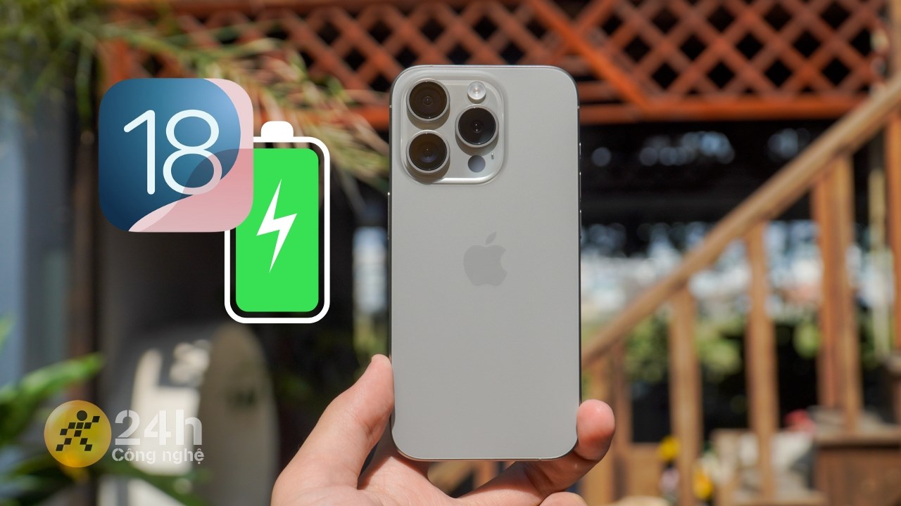 cách khắc phục lỗi iOS 18 hao pin