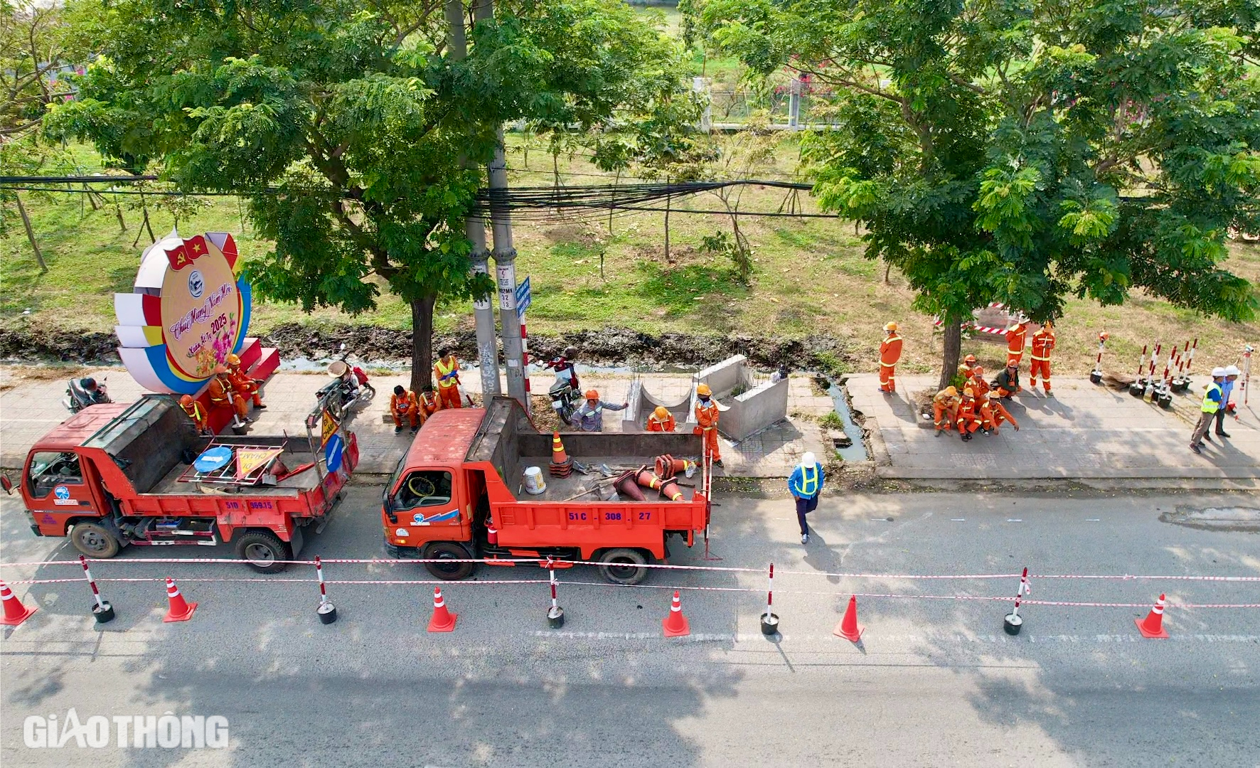 Bắt đầu duy tu hệ thống thoát nước trên QL51- Ảnh 4. Bắt đầu duy tu hệ thống thoát nước trên QL51- Ảnh 4.