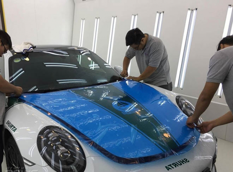 Các quy định bắt buộc với thủ tục thay màu sơn ô tô