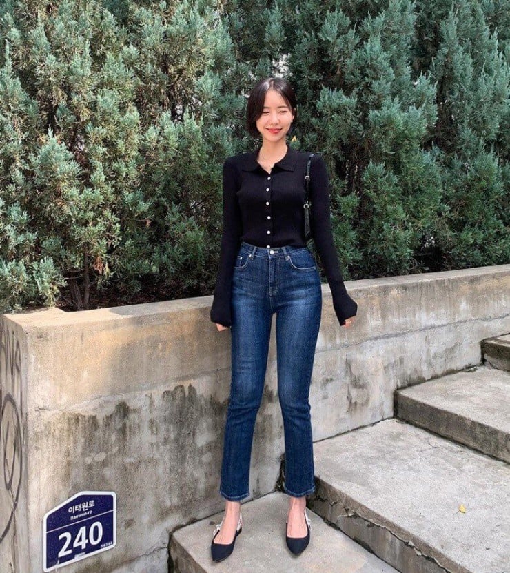 aolen2-0835 Quần jeans là một item không bao giờ lỗi mốt