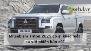 Mitsubishi Triton 2025 có gì khác biệt so với phiên bản cũ?