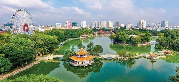 Địa Điểm Du Lịch Sài gòn cc3b4ng vic3aan vc483n hc3b3a c490e1baa7m sen min