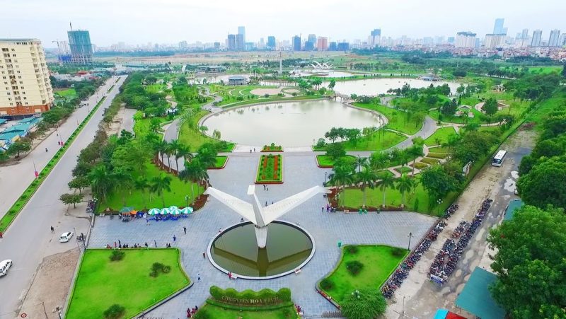 dia-diem-to-chuc-team-building-tai-ha-noi-12-1 công viên lớn và hiện đại bậc nhất thủ đô