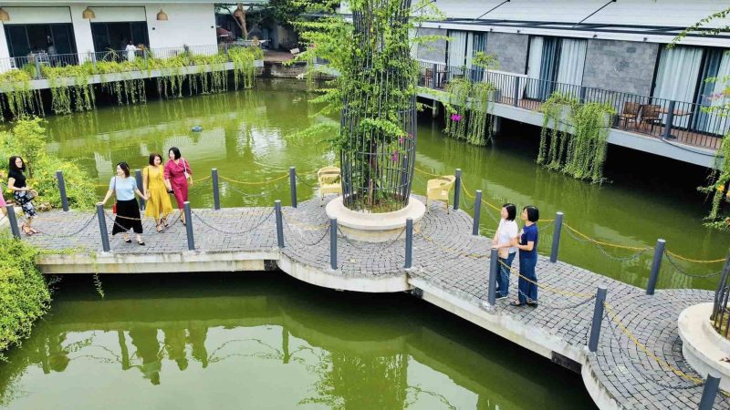 dia-diem-to-chuc-team-building-tai-ha-noi-14-1 hòa mình vào thiên nhiên xanh mát