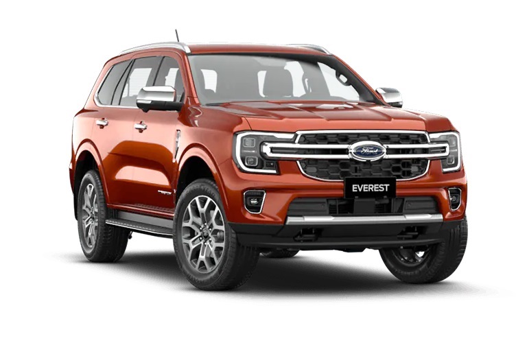 Các phiên bản Ford Everest được mọi người ưa chuộng