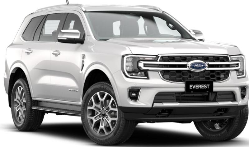 Các phiên bản Ford Everest được mọi người ưa chuộng