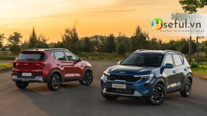 Ngoại thất Kia Sonet 2025