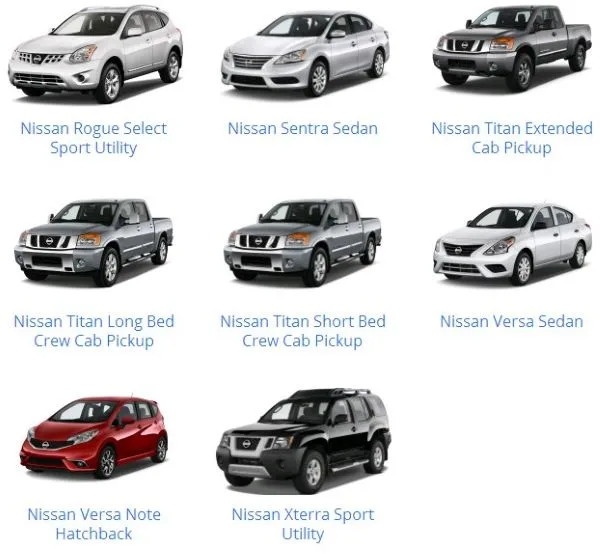 Tuyển tập các dòng xe ô tô Nissan với những hiệu năng tuyệt vời