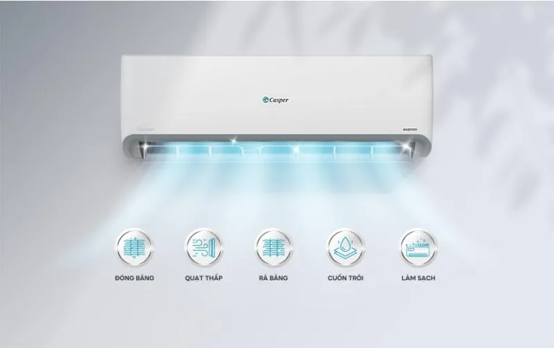 Giới thiệu máy lạnh Casper 2hp đang được quan tâm thời gian gần đây
