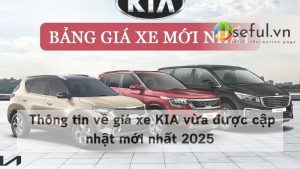 Thông tin về giá xe KIA vừa được cập nhật mới nhất 2025