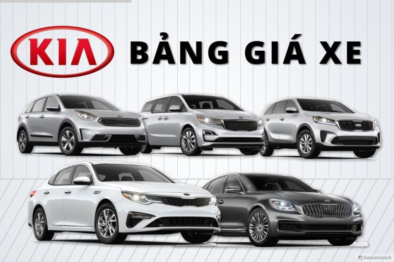 Thông tin về giá xe KIA vừa được cập nhật mới nhất 2025