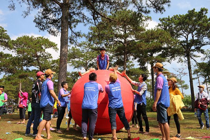 địa điểm tổ chức team building ở đà lạt