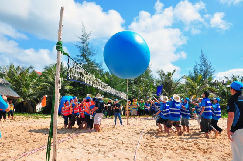 địa điểm tổ chức team building tại Nha Trang