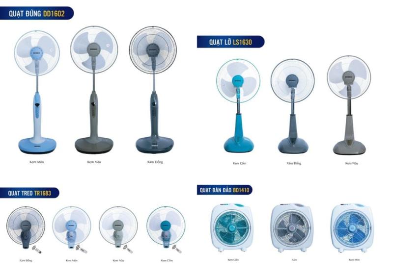 Cập nhật bảng giá quạt Senko mới nhất bạn có thể tham khảo