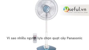 Vì sao nhiều người lựa chọn quạt cây Panasonic